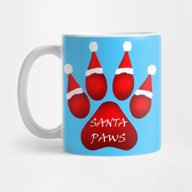 Santa Paws by Art by Deborah Camp